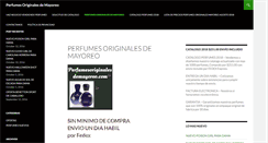 Desktop Screenshot of perfumesoriginalesdemayoreo.com